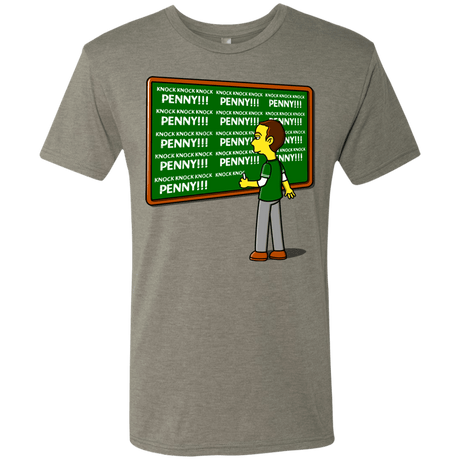 T-Shirts Venetian Grey / Small Blackboard Theory Men's Triblend T-Shirt