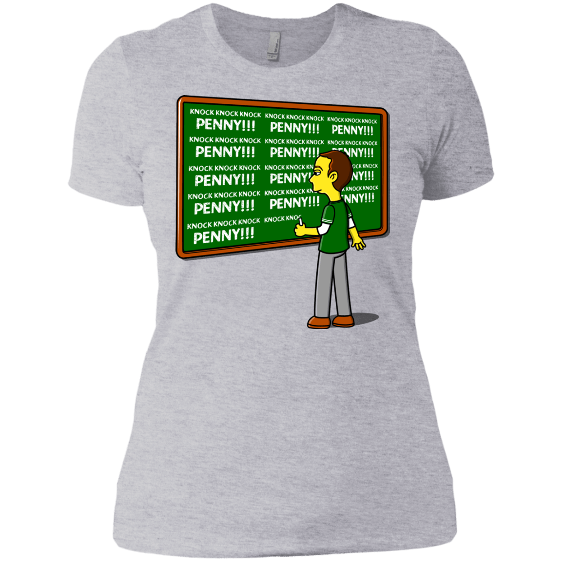 T-Shirts Heather Grey / X-Small Blackboard Theory Women's Premium T-Shirt