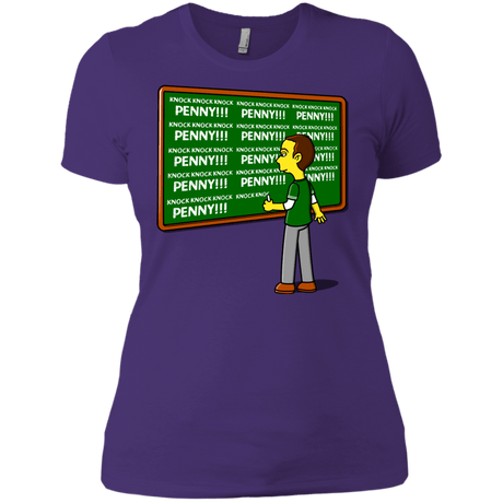 T-Shirts Purple / X-Small Blackboard Theory Women's Premium T-Shirt