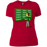 T-Shirts Red / X-Small Blackboard Theory Women's Premium T-Shirt