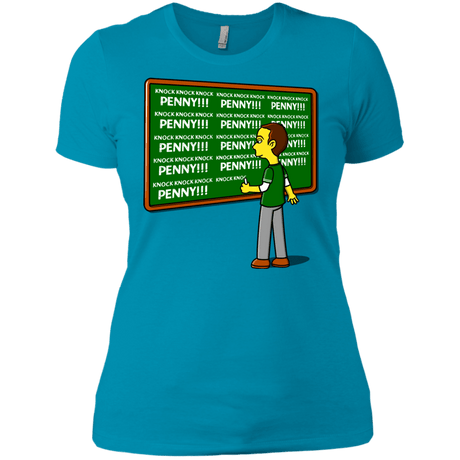 T-Shirts Turquoise / X-Small Blackboard Theory Women's Premium T-Shirt