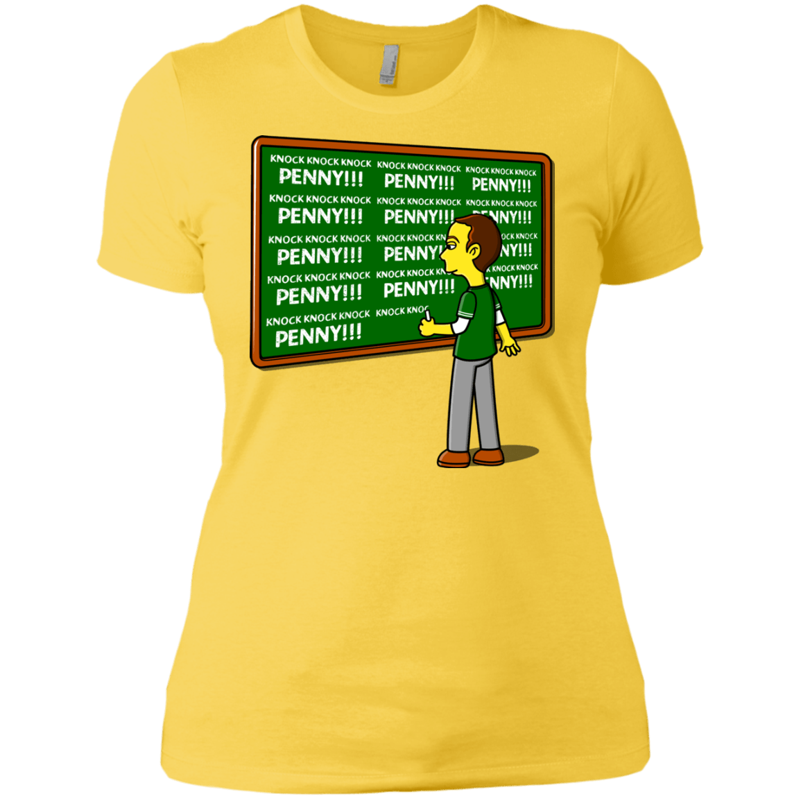 T-Shirts Vibrant Yellow / X-Small Blackboard Theory Women's Premium T-Shirt