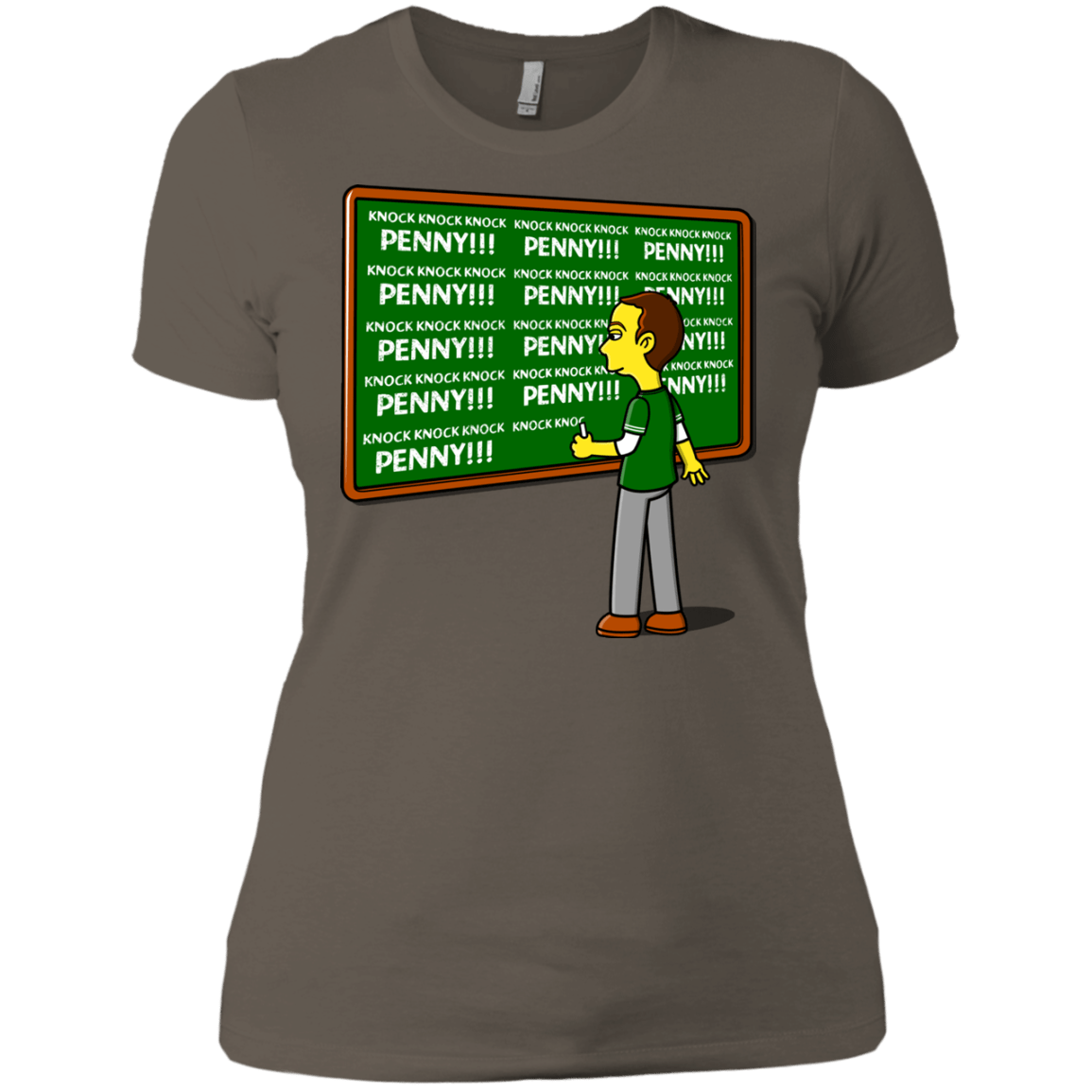 T-Shirts Warm Grey / X-Small Blackboard Theory Women's Premium T-Shirt