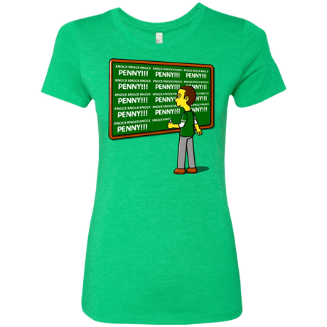 T-Shirts Envy / Small Blackboard Theory Women's Triblend T-Shirt