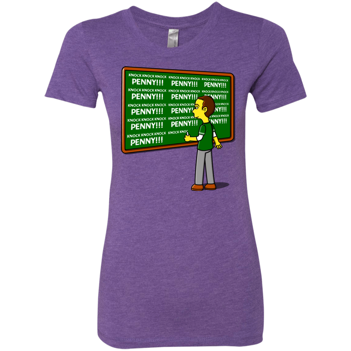 T-Shirts Purple Rush / Small Blackboard Theory Women's Triblend T-Shirt