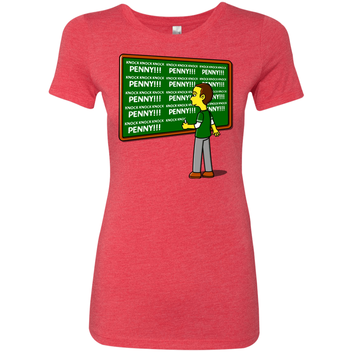 T-Shirts Vintage Red / Small Blackboard Theory Women's Triblend T-Shirt