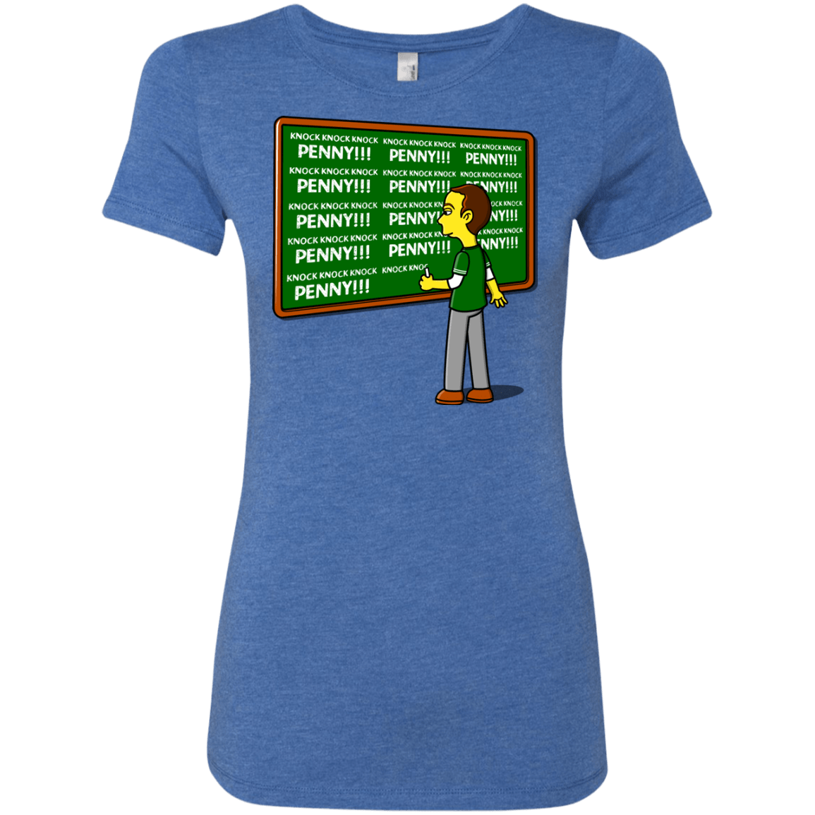 T-Shirts Vintage Royal / Small Blackboard Theory Women's Triblend T-Shirt