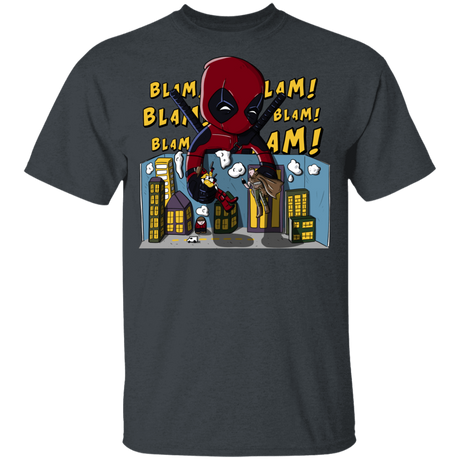 T-Shirts Dark Heather / YXS Blam Blam Youth T-Shirt