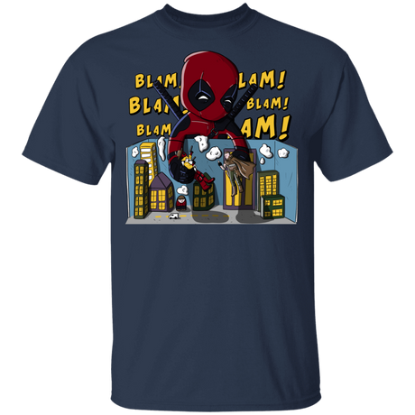 T-Shirts Navy / YXS Blam Blam Youth T-Shirt