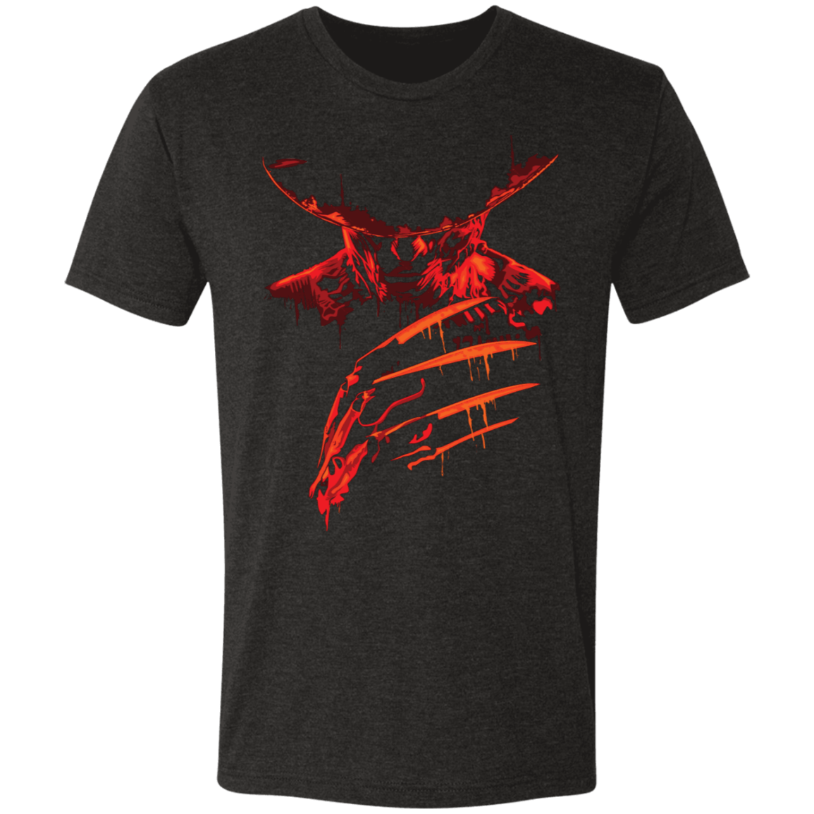 T-Shirts Vintage Black / S Bleeding Krueger Men's Triblend T-Shirt