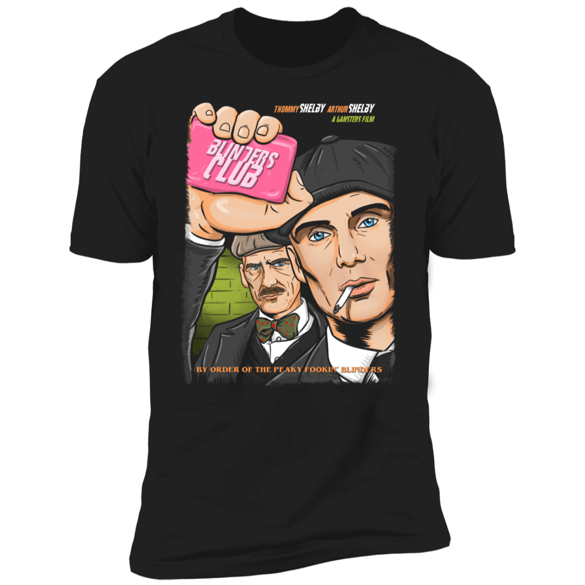T-Shirts Black / X-Small Blinders Club Men's Premium T-Shirt