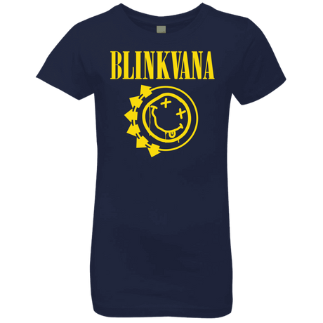 T-Shirts Midnight Navy / YXS Blinkvana Girls Premium T-Shirt