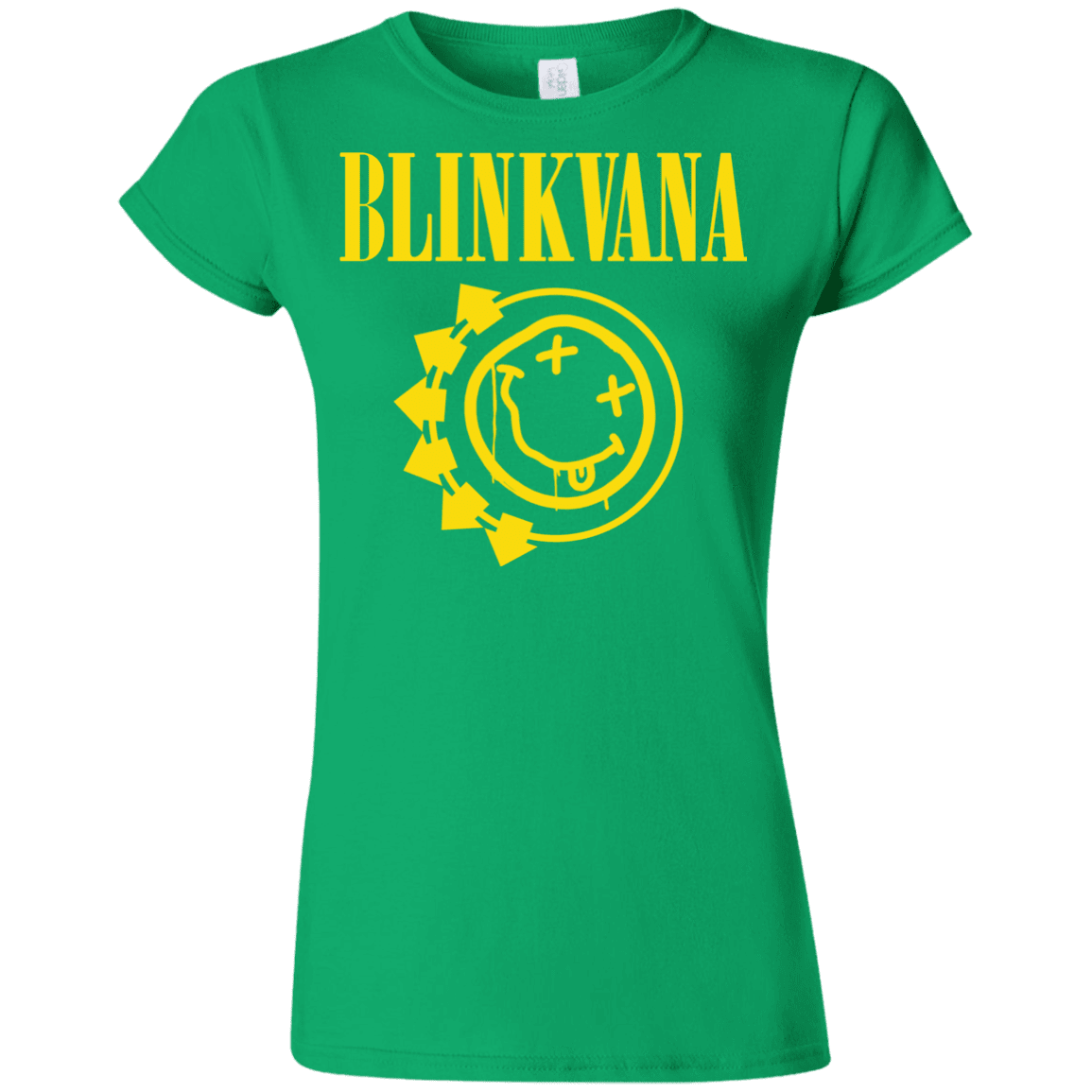 T-Shirts Irish Green / S Blinkvana Junior Slimmer-Fit T-Shirt
