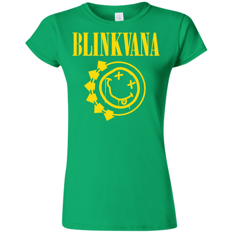 T-Shirts Irish Green / S Blinkvana Junior Slimmer-Fit T-Shirt