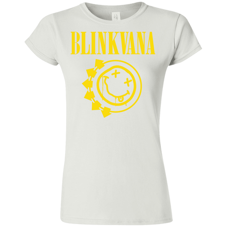 T-Shirts White / S Blinkvana Junior Slimmer-Fit T-Shirt