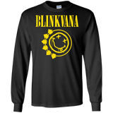 T-Shirts Black / S Blinkvana Men's Long Sleeve T-Shirt