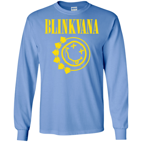 T-Shirts Carolina Blue / S Blinkvana Men's Long Sleeve T-Shirt