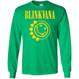 T-Shirts Irish Green / S Blinkvana Men's Long Sleeve T-Shirt