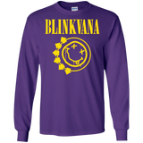 T-Shirts Purple / S Blinkvana Men's Long Sleeve T-Shirt