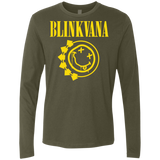 T-Shirts Military Green / S Blinkvana Men's Premium Long Sleeve