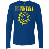 T-Shirts Royal / S Blinkvana Men's Premium Long Sleeve