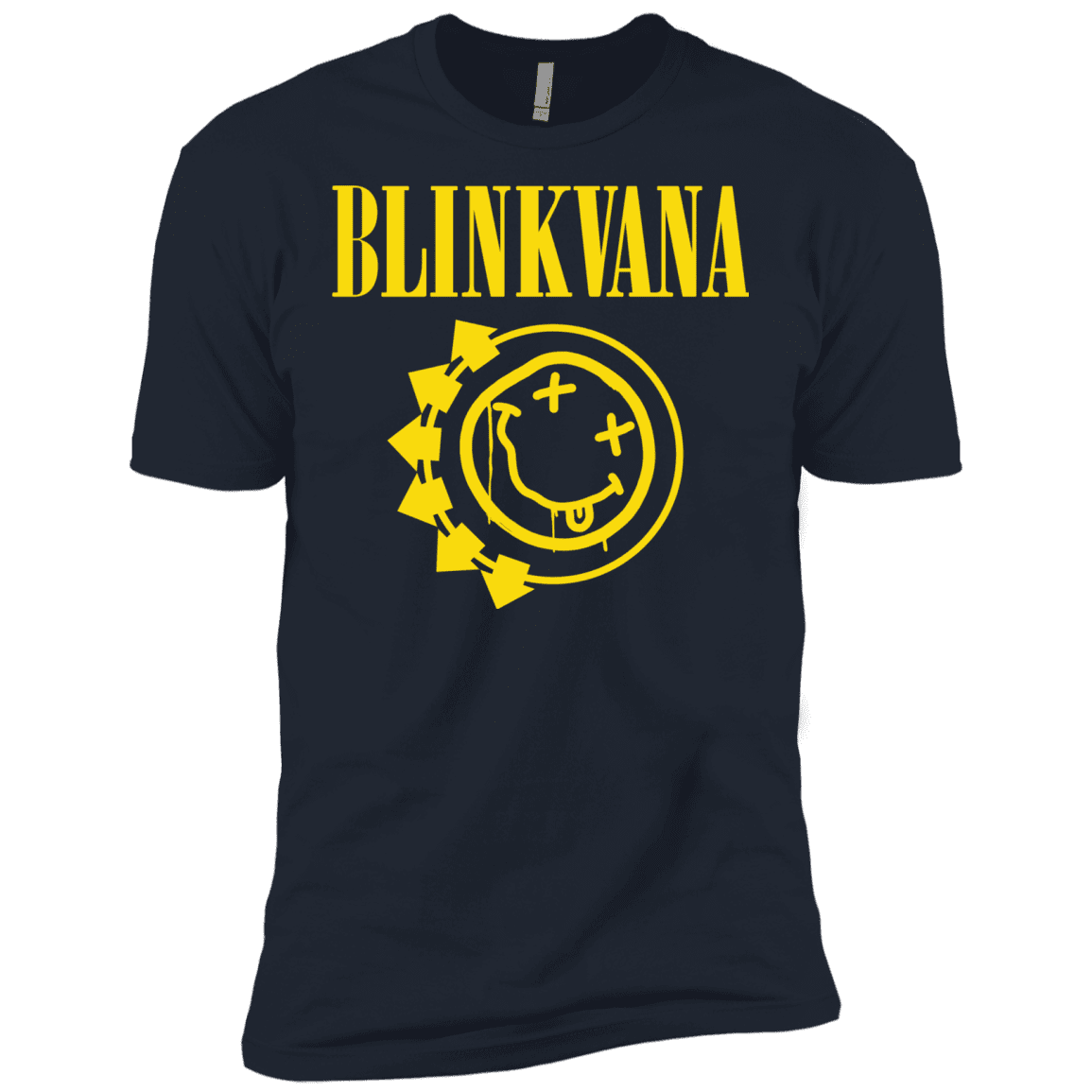 T-Shirts Midnight Navy / X-Small Blinkvana Men's Premium T-Shirt