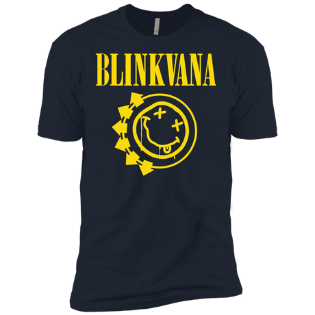 T-Shirts Midnight Navy / X-Small Blinkvana Men's Premium T-Shirt