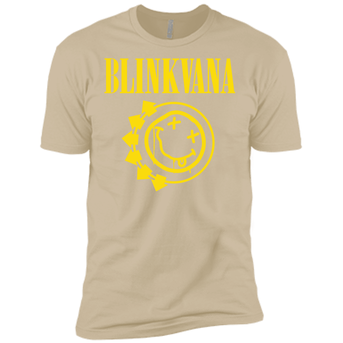 T-Shirts Sand / X-Small Blinkvana Men's Premium T-Shirt
