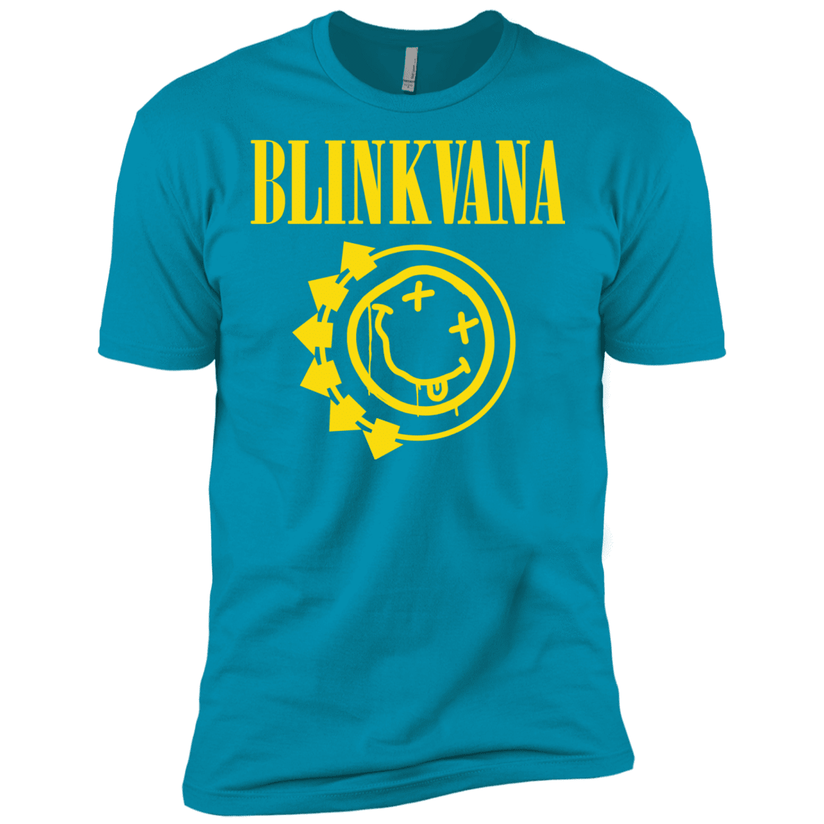 T-Shirts Turquoise / X-Small Blinkvana Men's Premium T-Shirt