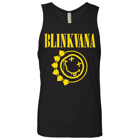 T-Shirts Black / S Blinkvana Men's Premium Tank Top