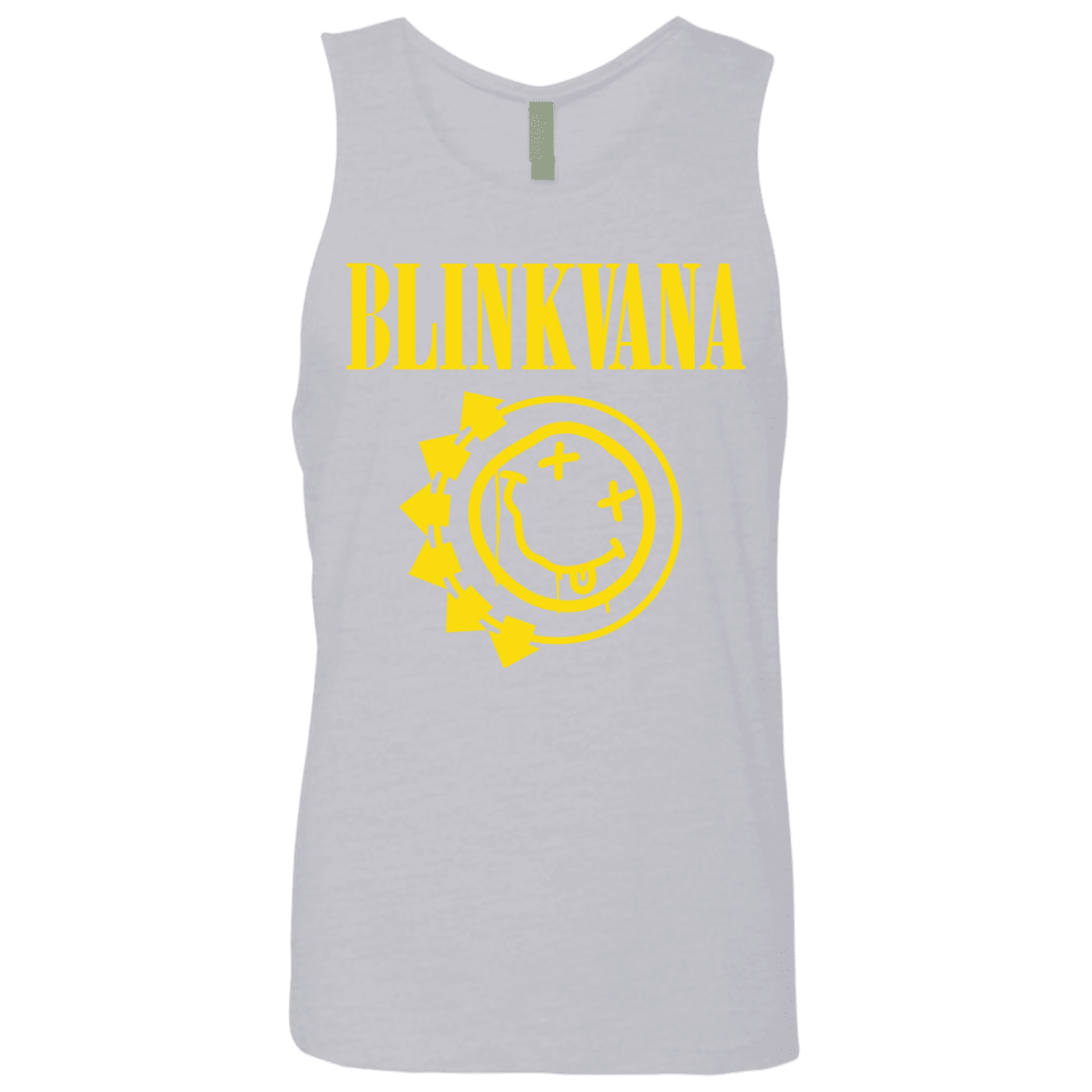 T-Shirts Heather Grey / S Blinkvana Men's Premium Tank Top