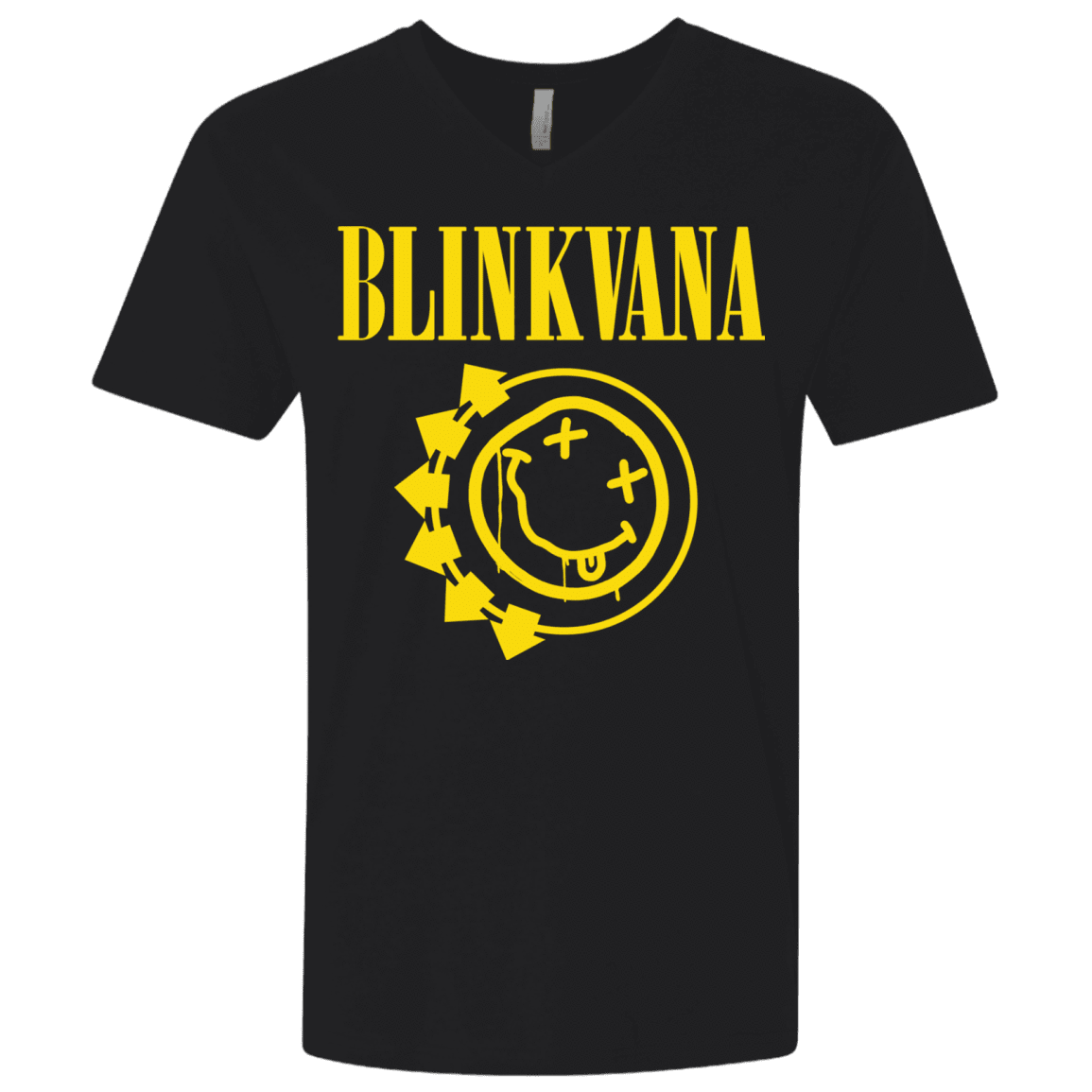 T-Shirts Black / X-Small Blinkvana Men's Premium V-Neck