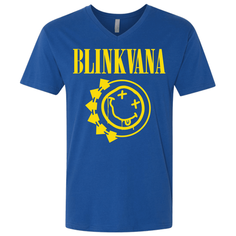 T-Shirts Royal / X-Small Blinkvana Men's Premium V-Neck