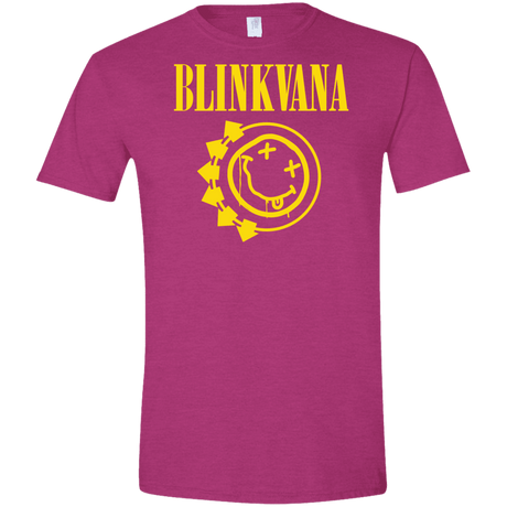 T-Shirts Antique Heliconia / S Blinkvana Men's Semi-Fitted Softstyle