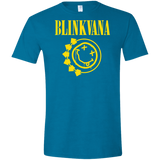 T-Shirts Antique Sapphire / S Blinkvana Men's Semi-Fitted Softstyle
