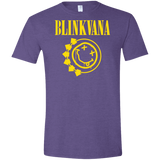 T-Shirts Heather Purple / S Blinkvana Men's Semi-Fitted Softstyle