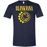 T-Shirts Navy / X-Small Blinkvana Men's Semi-Fitted Softstyle