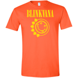 T-Shirts Orange / S Blinkvana Men's Semi-Fitted Softstyle