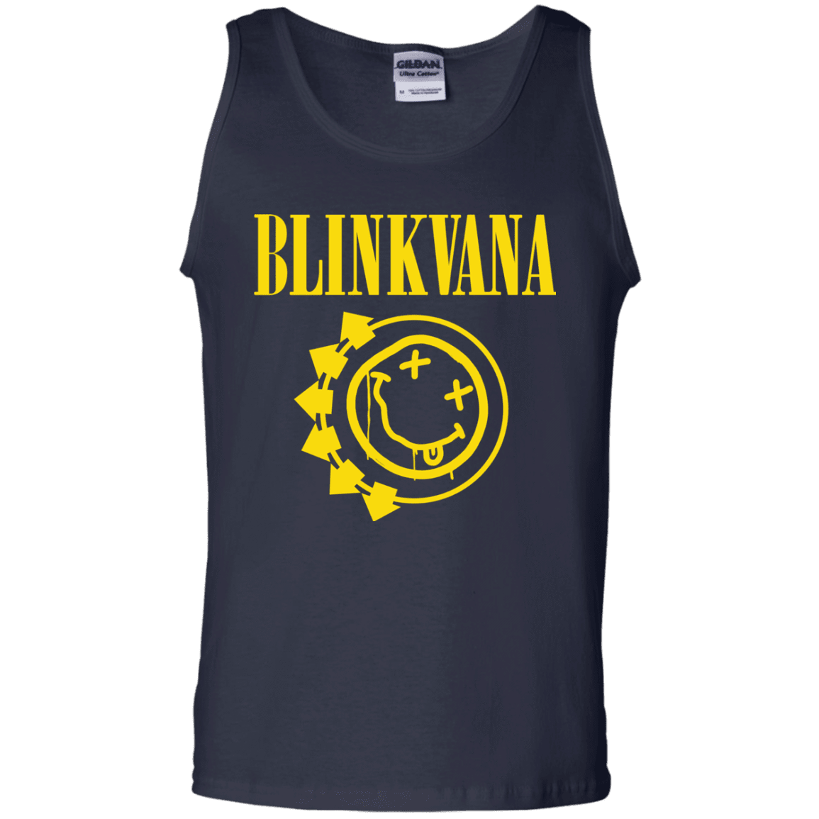 T-Shirts Navy / S Blinkvana Men's Tank Top