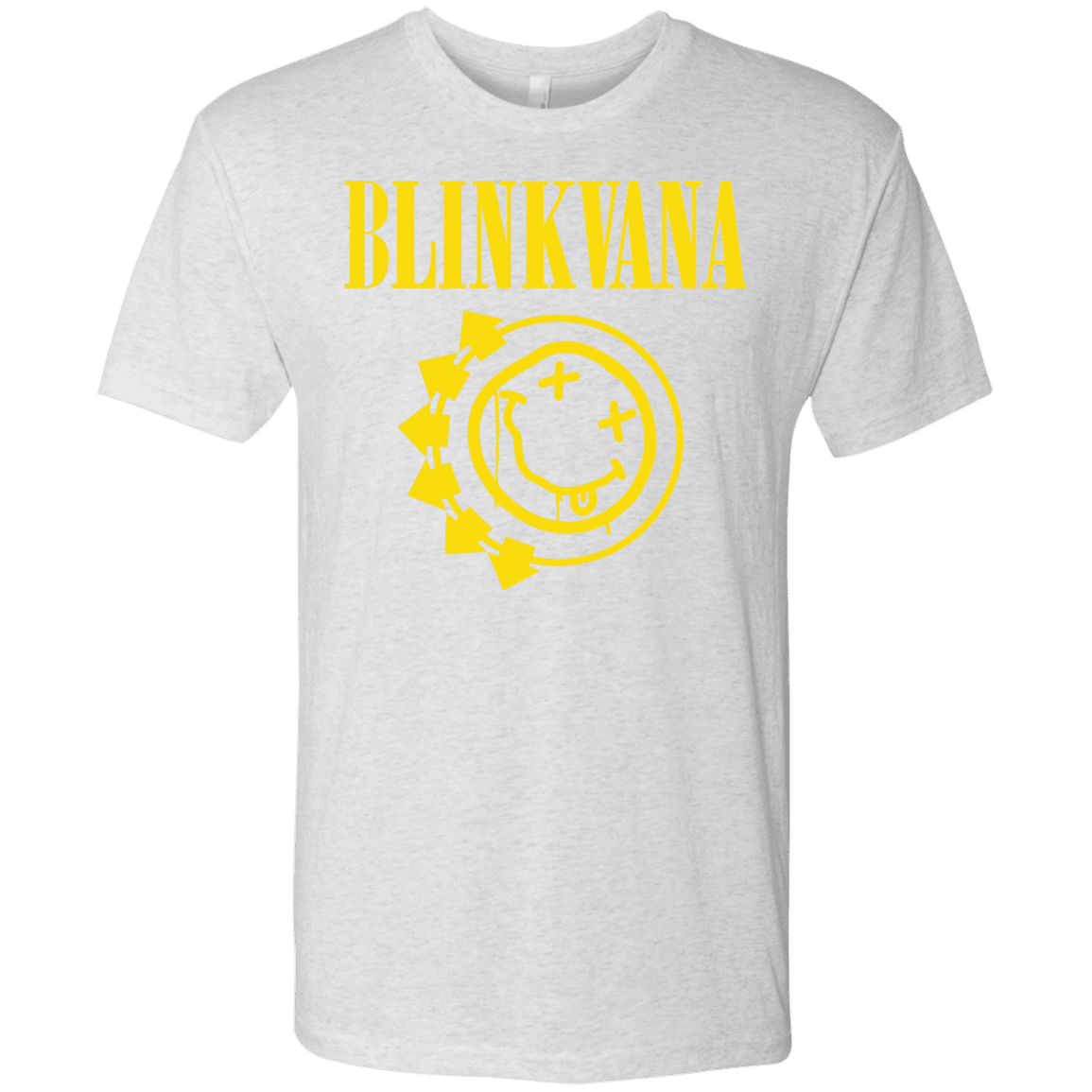 T-Shirts Heather White / S Blinkvana Men's Triblend T-Shirt