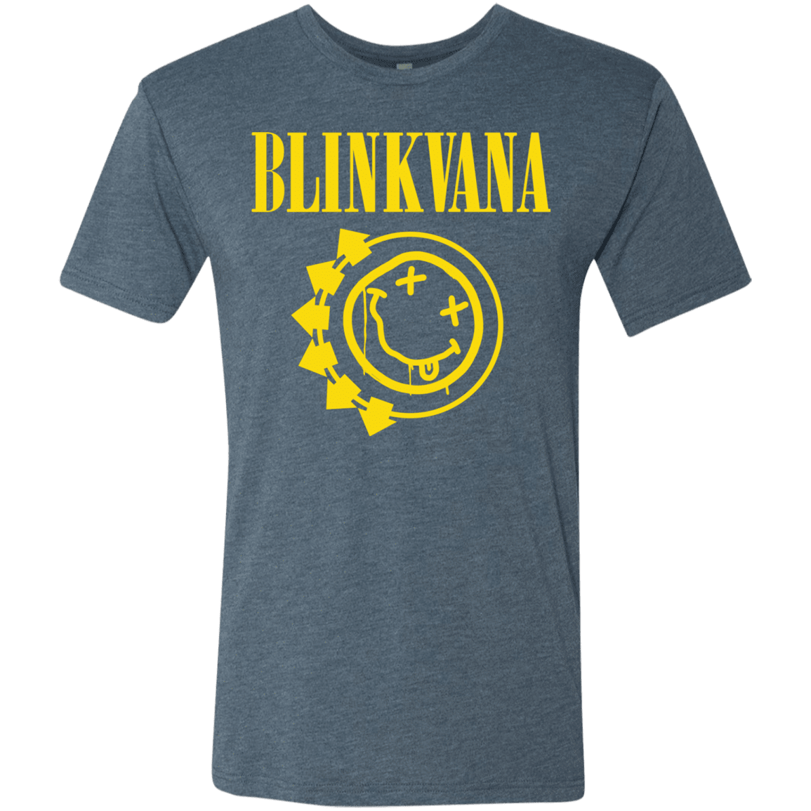 T-Shirts Indigo / S Blinkvana Men's Triblend T-Shirt