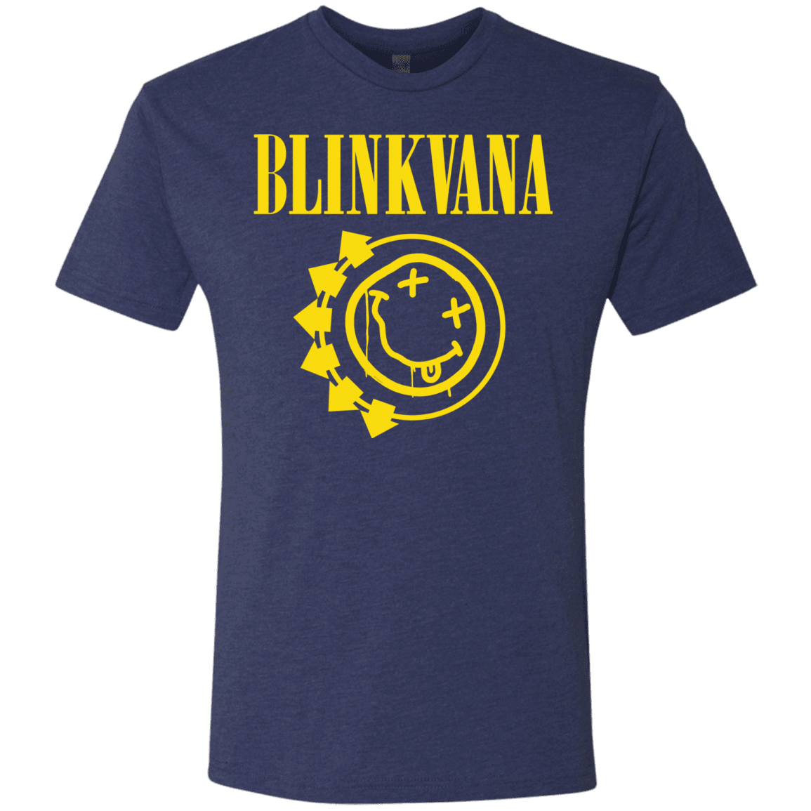 T-Shirts Vintage Navy / S Blinkvana Men's Triblend T-Shirt