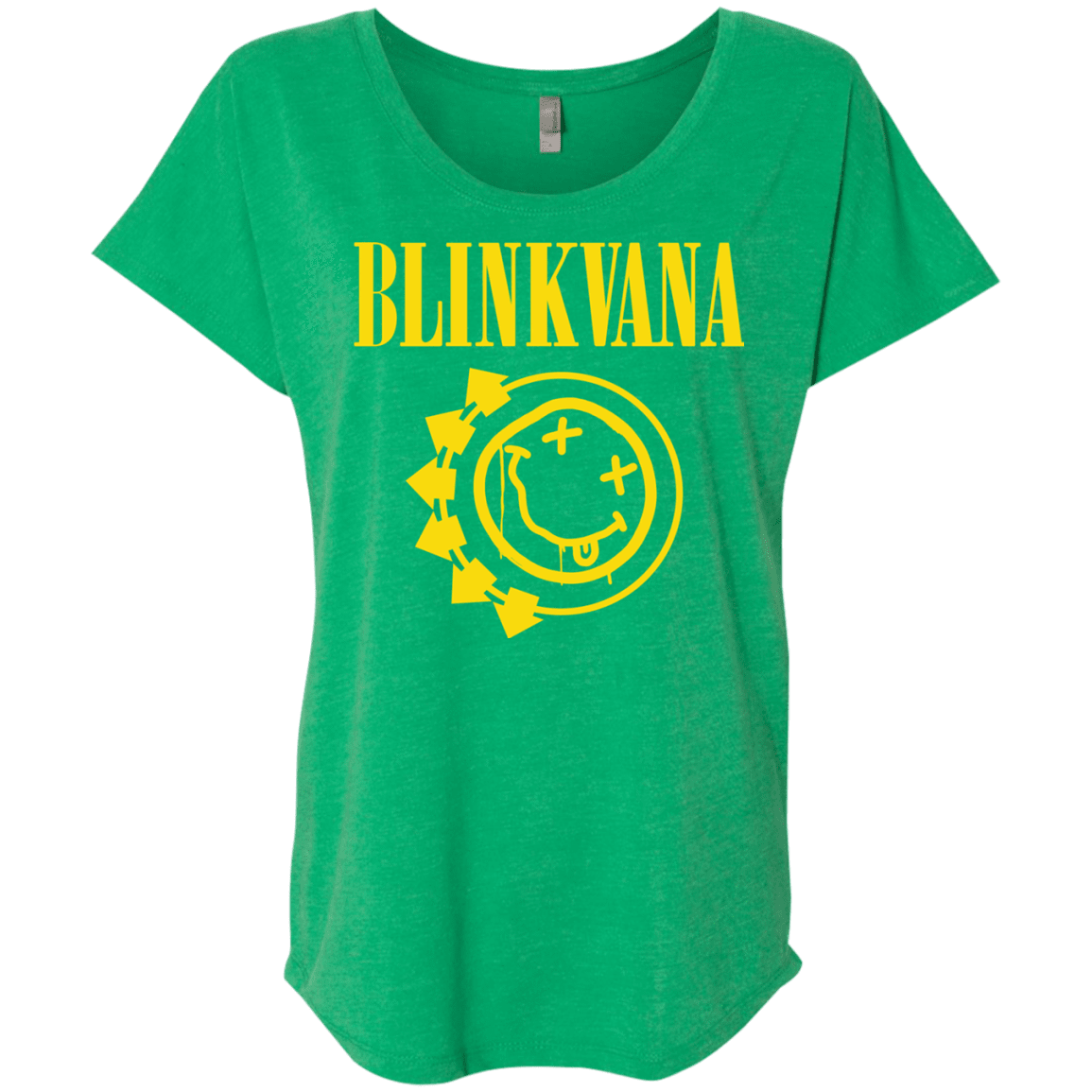 T-Shirts Envy / X-Small Blinkvana Triblend Dolman Sleeve