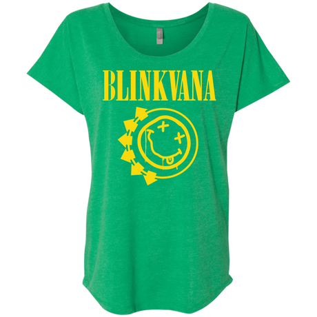 T-Shirts Envy / X-Small Blinkvana Triblend Dolman Sleeve