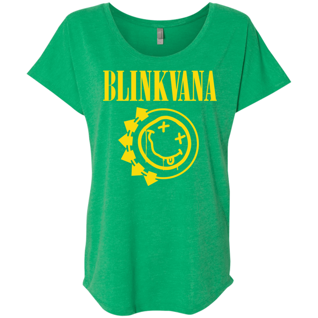 T-Shirts Envy / X-Small Blinkvana Triblend Dolman Sleeve