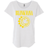 T-Shirts Heather White / X-Small Blinkvana Triblend Dolman Sleeve