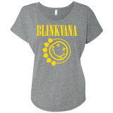 T-Shirts Premium Heather / X-Small Blinkvana Triblend Dolman Sleeve