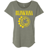 T-Shirts Venetian Grey / X-Small Blinkvana Triblend Dolman Sleeve