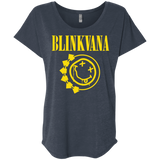 T-Shirts Vintage Navy / X-Small Blinkvana Triblend Dolman Sleeve