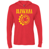 T-Shirts Vintage Red / X-Small Blinkvana Triblend Long Sleeve Hoodie Tee